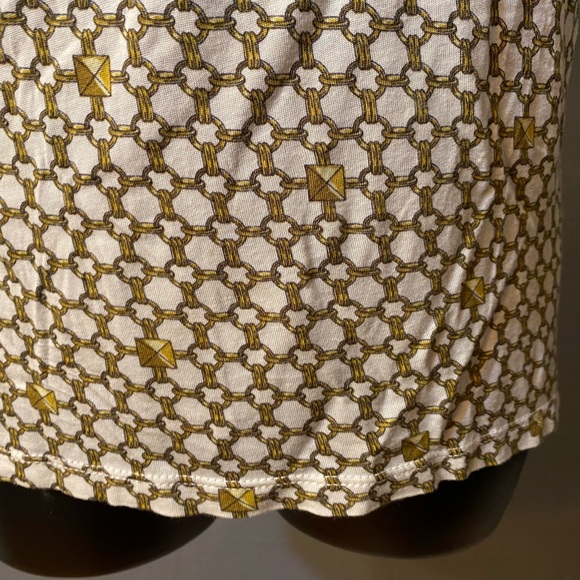 MICHAEL KORS Geometric print Short sleeve top - Picture 9 of 16